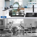 Dish Rack with Drip Tray – Efficient Kitchen Cutlery Organizer
