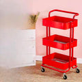 Multifunctional Durable Indoor Storage Cart Beauty Nail Salon Wholesale Trolley
