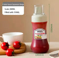 350ml Squeeze Bottles Condiment Bottle With Nozzle ketchup Mayonnaise Squeeze Bottle Honey Dispensar Kitchen Supplies