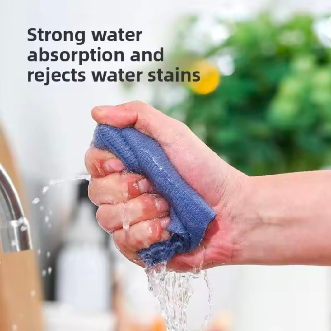 20 Pcs Lazy Rag Cleaning Cloths Ultra Absorbent Reusable Non-stick Degreasing Quick Drying Versatile Cloths Kitchen Cleaning