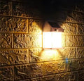 Led Solar Wall Lamp Ip65 Waterproof Intelligent Induction 3 Lighting Modes Tungsten Lamp Household Garden Light Villa Lighting