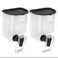 550ml Mouthwash Dispenser for Bathroom Clear Wall Mounted Mouth Wash Container Oil Dispenser for kitchen for kids and Adults