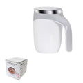 Lazy Coffee Stirring Cup Auto Stirring Cup Magnetic Rotating Electric Milk Cup Mark Cup 304 Stainless Steel