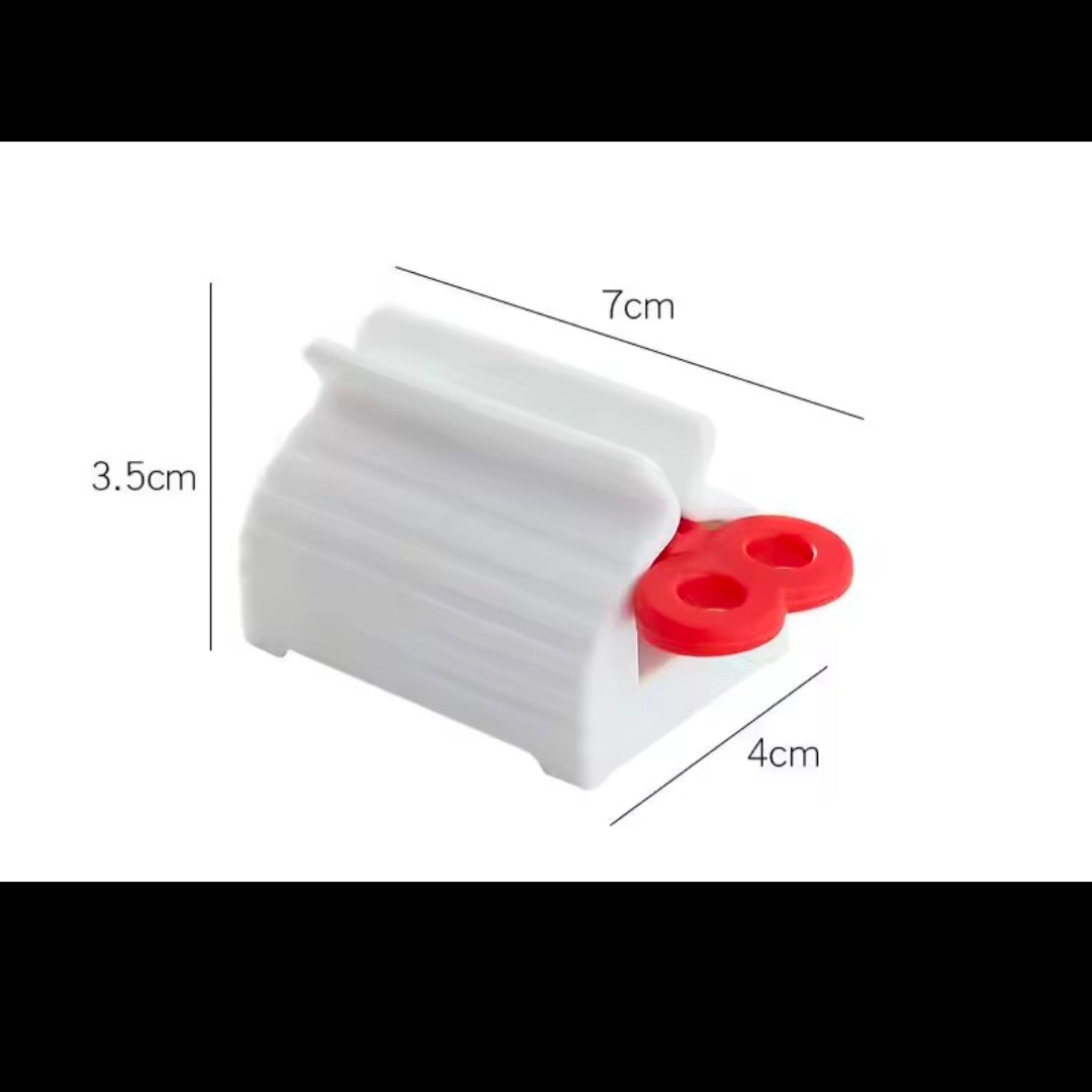 Roll Tube Bathroom Squeeze Manual Facial Cleanser Dispenser Multifunctional Vertical Rotating Toothpaste Dispenser