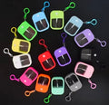 38ml Spray Small Sanitizing spray Scented Hand Sanitizer With Keychain Perfume Alcohol Water Spray Bottle Travel