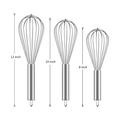 Stainless Steel Egg Beater Large