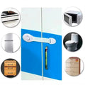 Child Safety Cabinet Lock Baby Proof Security Protector Drawer Door Cabinet Lock Plastic Protection Kids Safety Door