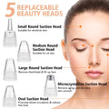 Blackhead Remover Nose T Zone Pore Vacuum Acne Pimple Removal Vacuum Suction Tool Facial Diamond Dermabrasion Machine Face Clean