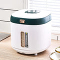 Moisture Proof Insect Proof Rice Box 10KG Grain Sealed Jar Kitchen Container Bucket Storage Pet Dog Food Box with Bullet Lid