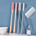 Long Handle Foot Brush Soft Bristles Cleaning Toe Gaps Dead Skin Removal Shower Bath Tool Elderly Foot Care