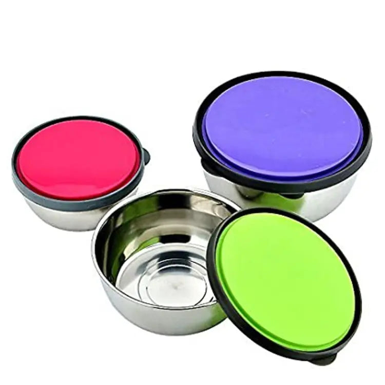 3 Pcs Food Container Set – Airtight, Leak Proof & Durable