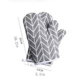 2pcs Heat-insulating Gloves, Anti-scald Microwave Gloves, High Temperature Resistant Kitchen Baking Oven Gloves