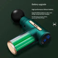 Mini Fascia Massage Gun Powerful Mini Deep Tissue Massage Gun for Muscle Recovery & Pain Relief with 4 Attachments