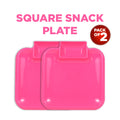 Square Snack Plate (Pack of 2)