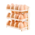 Home Use Large Capacity 24 Grids Egg Refrigerator Storage Box Special Design Egg Tray for Household Plastic Material