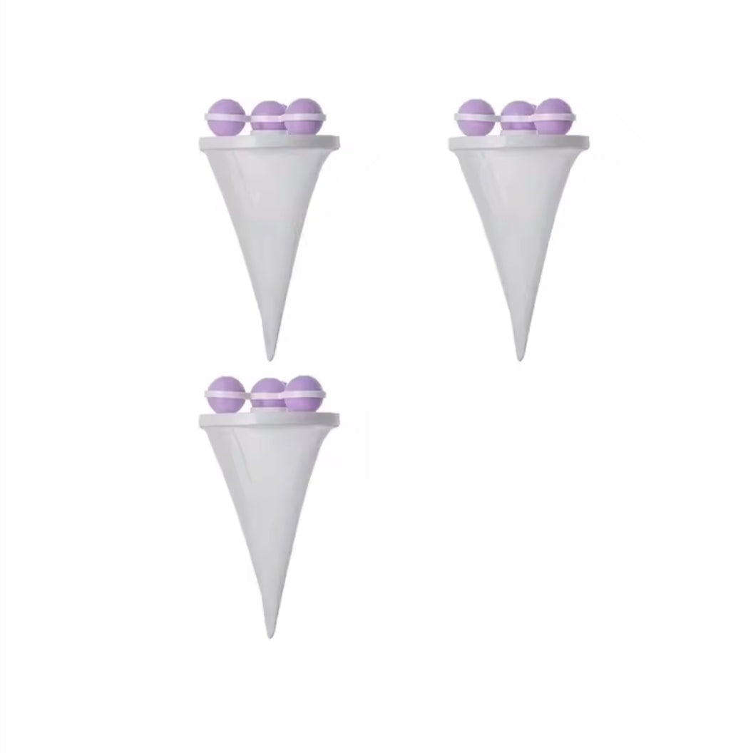 3pcs Laundry Hair Remover Washing Machine Washing Machine Hair Remover Floating Velvet Filter Bag Lint Pet Hair Catcher Durable