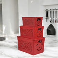 Smile Basket with Cap (3 Pc) Set