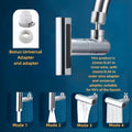 1 Piece 4 in 1 Kitchen Sink Faucet with Universal Swivel Shower Head, Splash Proof 360 Degree Rotation