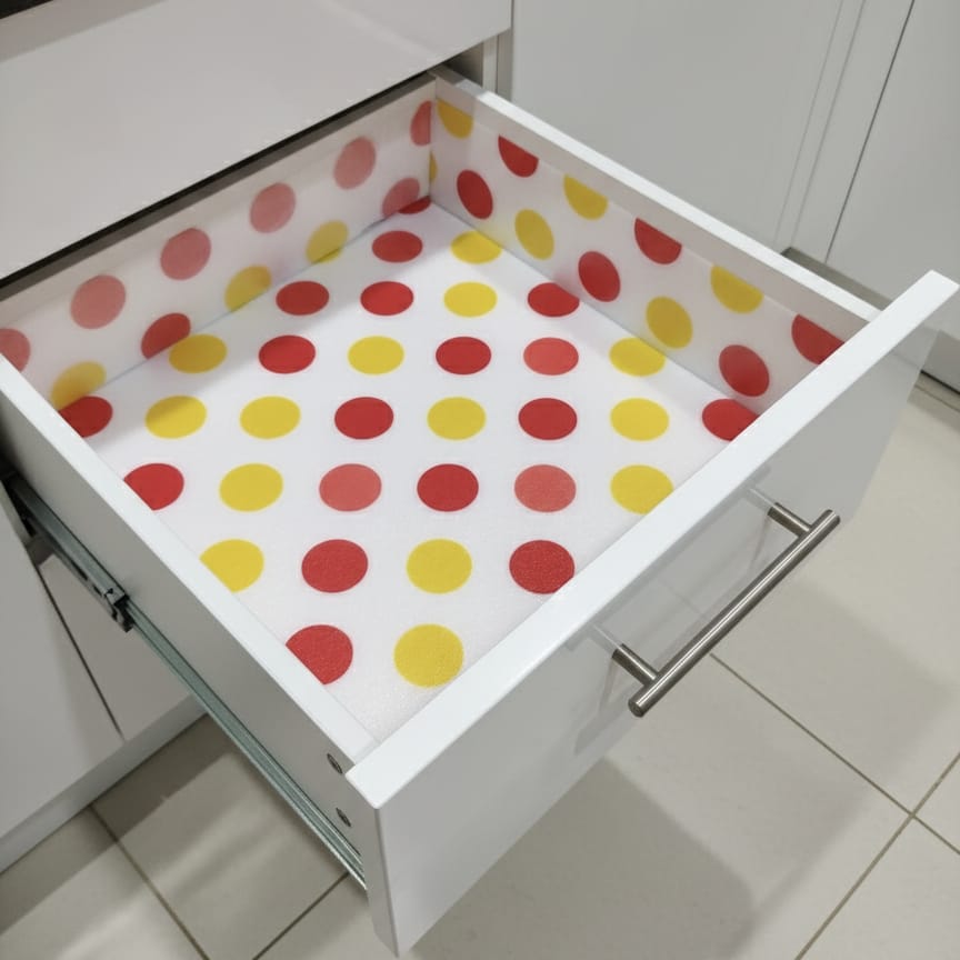 Reusable Drawer Mat Contact Paper Cabinet Liner Moisture-proof Waterproof Dust Proof Non-Slip Kitchen Table Shelf Liner Pad