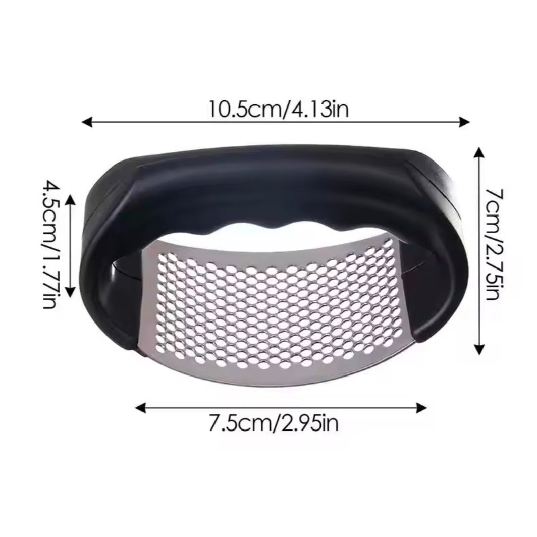 Stainless Steel Garlic Press Crusher Chopping Garlic Tool Garlic Ginger Masher Tools Manual Garlic Mincer Kitchen Accessories