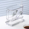 Home Restaurant Creative Rectangular Chopsticks With Drain Plate and Fan Bladet