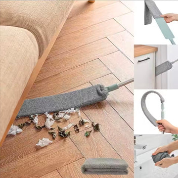 Telescopic Dust Brush Long Handle Duster For Bed Bottom Gap Dust Cleaner Sofa Dust Removal Mop Home Cleaning Accessories