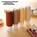 90MI/Set Silicone Travel Multicolour Cosmetic Bottles Empty Container Leakproof Refillable Bottle for Shampoo Conditioner Lotion