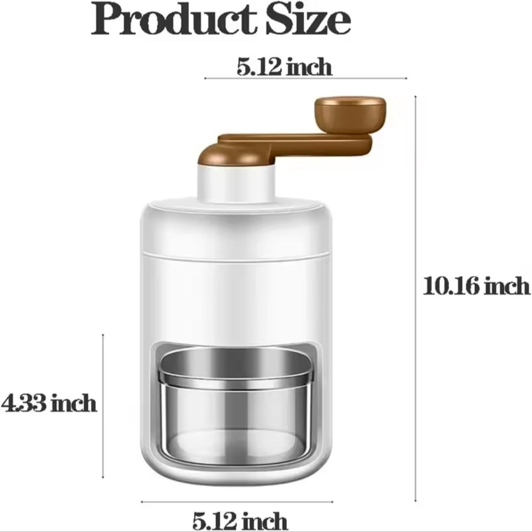 Diy Household Hand-Operated shaved Ice Milk Shake Making Smoothie Machine Kitchen Hand Ice Breaker Mein Mein Ice Shaved Ice