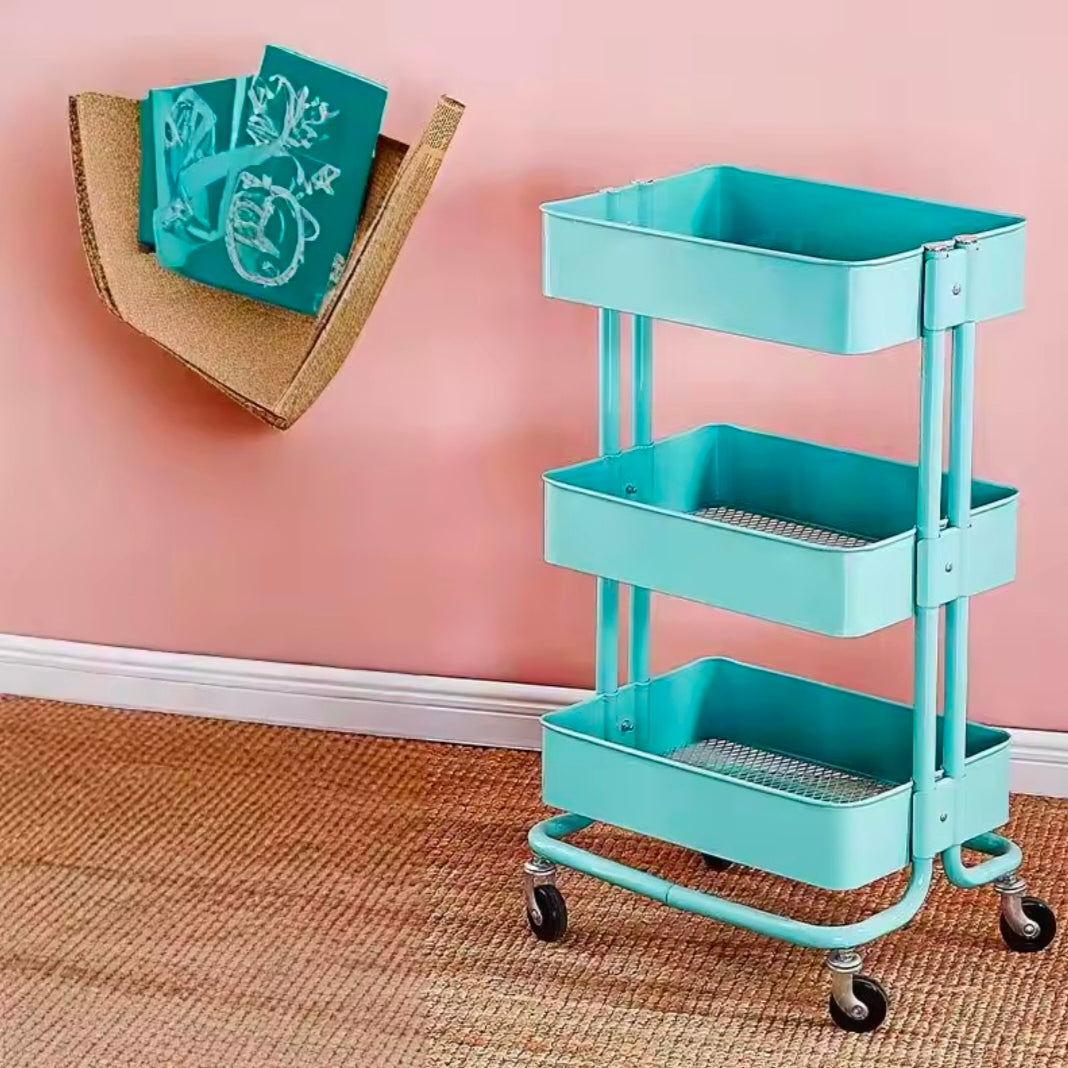 Multifunctional Durable Indoor Storage Cart Beauty Nail Salon Wholesale Trolley