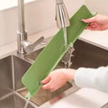 1pcs Silicone Kitchen Sink Water Splash Guard Washing Basin Anti-splash Stopper Waterproof Splatter Screen Bar Anti-water Board