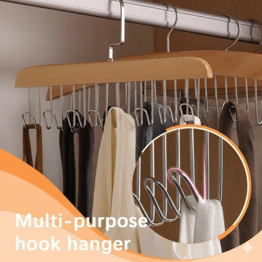 Multifunctional Belt Hanger clothes Organizer Durable Home Storage Solution Women Wardrobe Accessory Bra Strap Hodle
