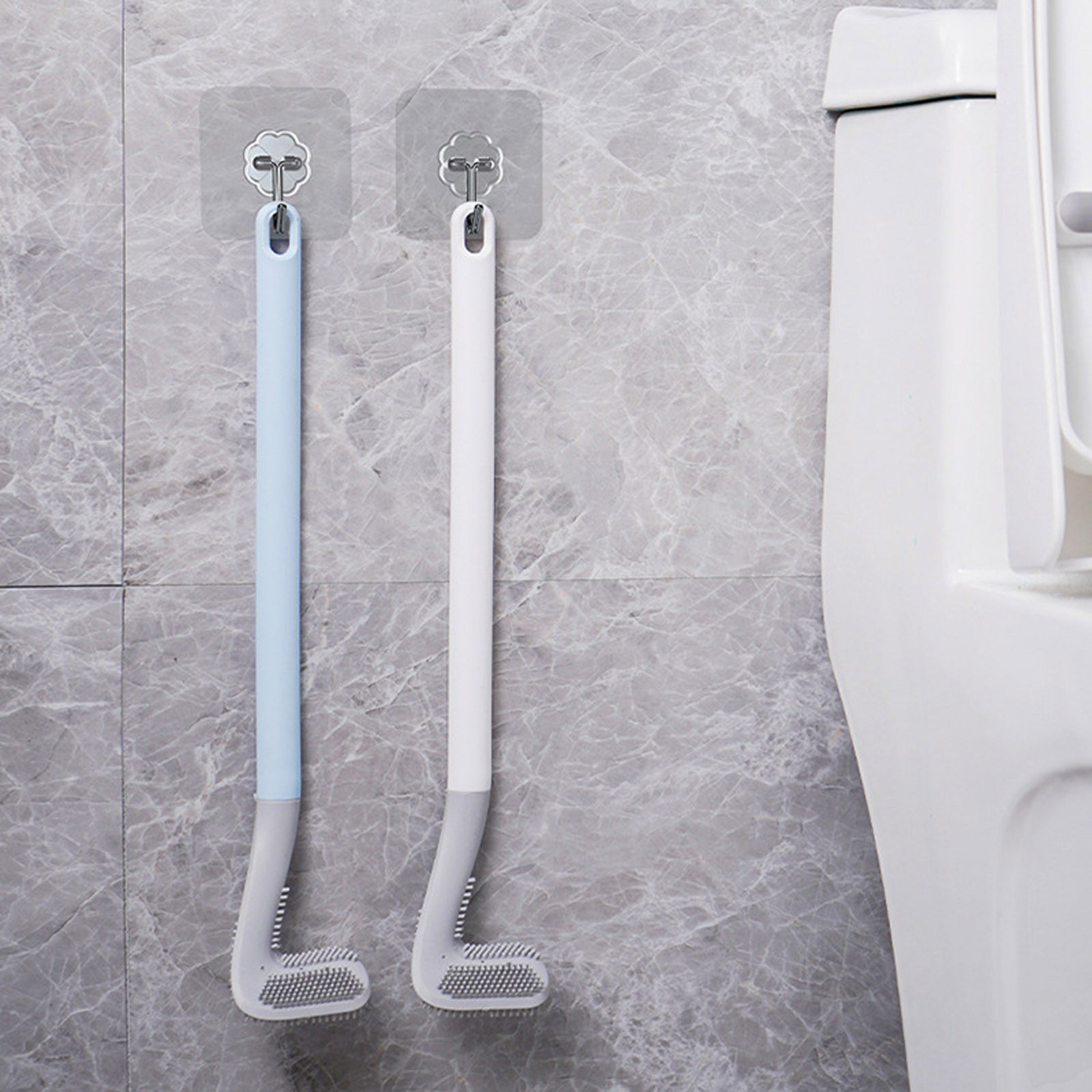 Silicone Bristle Golf Toilet Brush