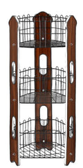 Stylish 3-Tier Fruit & Vegetable Organizer Rack