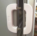 Household Refrigerator Lock Freezer Door Lock Toddler Chicken Cabinet Safety Lock Security Latch Anti Pinching Safety for Baby