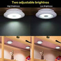 Remote Control Mini Light LED Under Cabinet Light Wireless Remote Control Dimmable Wardrobe Home Bedroom Kitchen  Closet Light