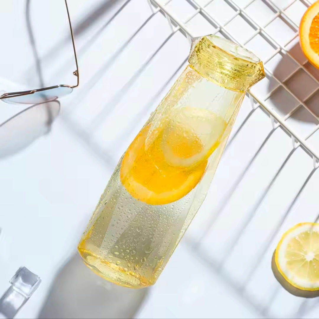 420ml Crystal Cup Practical Water Bottle Gift Cup Kitchenware colorful Glass Handy Cup Multifunctional Cup Bar Supplies