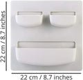 Plastic Self-Adhesive Storage Rack