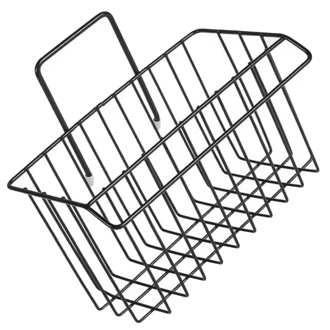 Hanging Wall Basket Kitchen Storage Large Capacity Iron Wire Sunday Organizer Waterproof Space Saving Metal Shelf