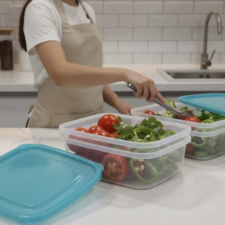 Food Storage Containers, Premium Quality Food Container Box pack of 3