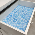 Reusable Drawer Mat Contact Paper Cabinet Liner Moisture-proof Waterproof Dust Proof Non-Slip Kitchen Table Shelf Liner Pad