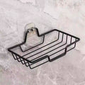 Stainless Steel Wall Mounted Soap Holder No Drill Bathroom Hanger Holder Holds 2 Soap Gift for Halloween Christmas Home Use