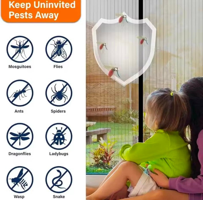 Mosquito Net Door Net Magnet Lnsects Automatically Close Easy Installation Ventilation Curtain New Sand Net Insect Screen Mesh