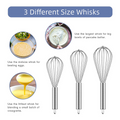 Stainless Steel Egg Beater Large