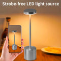 Classic Table Lamp USB Rechargeable Night Light Stepless Dimming Touch Desk Lamp 3 Colors Bedside Lamp Bar Hotel Decoration