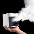 Desktop Fan Silent Cooling Air Circulator for Office Dormitory with Built-in Humidifier 3-Speed Adjustable Personal Air Cooler