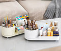 Cosmetic Storage Box Organizer Brush Storage Case Makeup Container Multi-grid Lipstick Case Compartment Case Desktop pen Holder