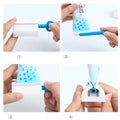 Roll Tube Bathroom Squeeze Manual Facial Cleanser Dispenser Multifunctional Vertical Rotating Toothpaste Dispenser