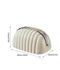 Simple irregular Cloud Shape Tissue Box with Spring Home Living Room Light Luxury Shell Napkin Box Holder Container
