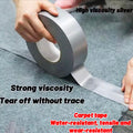High Temperature Resistance Aluminum Foil Tape Kitchen Pipe Repair Tape Adhesive Sealing Foil Heat Insulation Leak Proof Tape