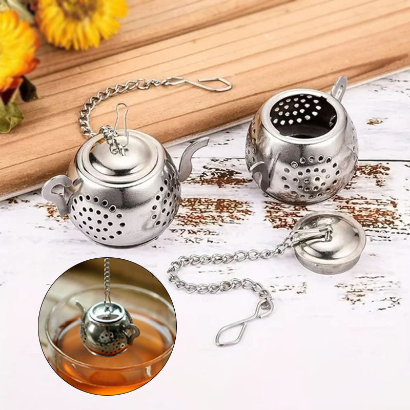 Stainless Steel Kettle Shape Infuser